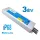 HYRITE TLG-24E300C, LED tápegység, 300W / 24V, IP68, paralel funkció