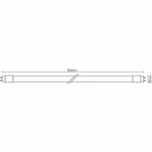 LED FÉNYCSŐ 10W-T8/600MM/6500K