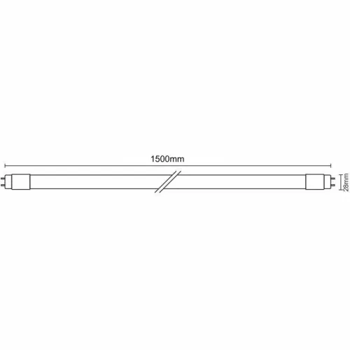 LED FÉNYCSŐ 22W-T8/1500MM/6500K/3300LM