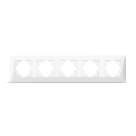 Videx Binera fehér színű ötös vízszintes keret 
