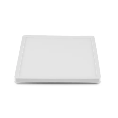 Design LED Videx 18 W-os ø292 mm fehér színű négyzet alakú natúr fehér mennyezeti lámpa