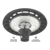 VIDEX LED parkvilágítás, 80-120W, 3000-6500K