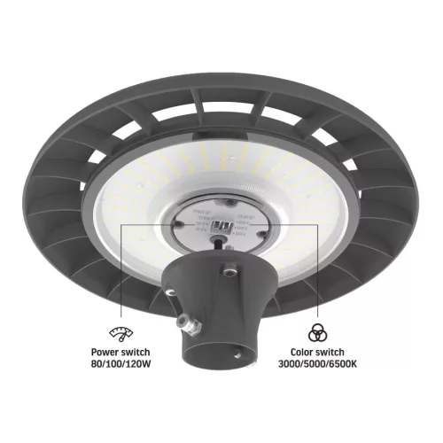 VIDEX LED parkvilágítás, 80-120W, 3000-6500K