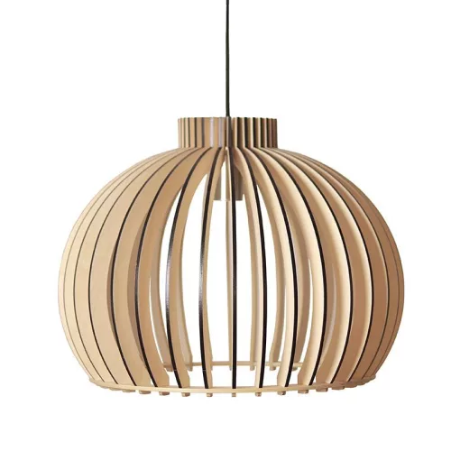 TÖMÖR FA LÁMPA  E27/450
