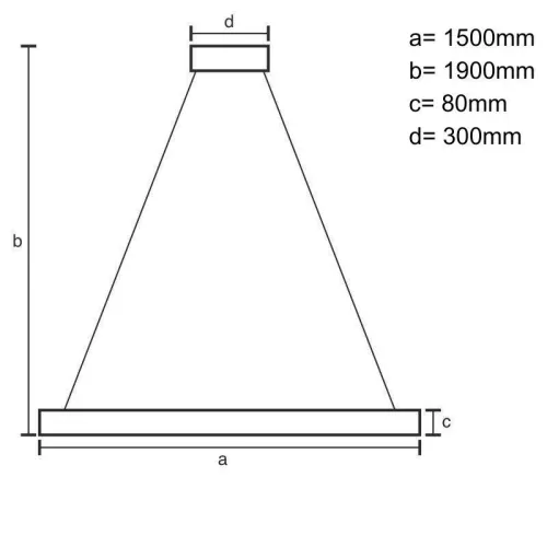 LED TÖMÖR FA LÁMPA 26W/1500