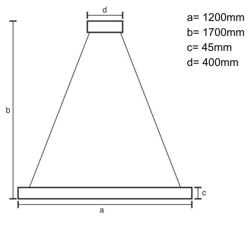 LED TÖMÖR FA LÁMPA 22W/1200