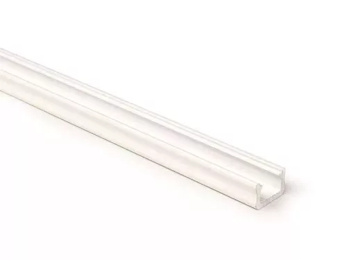 Led profil led szalagokhoz Keskeny fehér 1 méteres alumínium