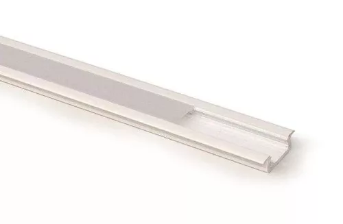 Led profil led szalagokhoz Beépíthető ezüst 1 méteres alumínium