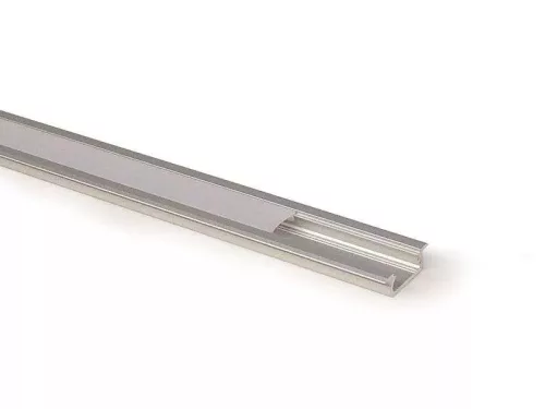 Led profil led szalagokhoz Beépíthető natúr 2 méteres alumínium
