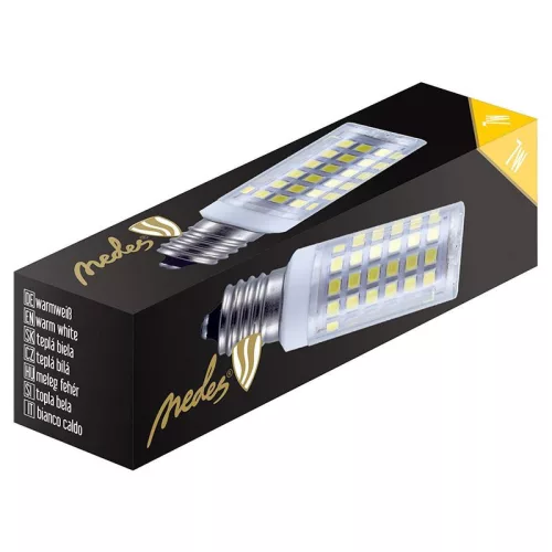 LED IZZÓ 7W-E14/SMD/2800K