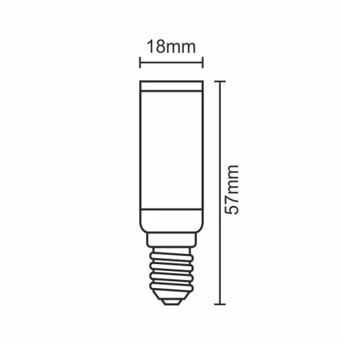 LED IZZÓ 5W-E14/SMD/4000K
