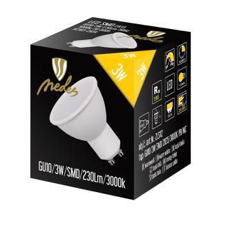 LED IZZÓ 3W-GU10/SMD/3000K