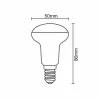 LED IZZÓ 5W-R50/E14/SMD/3000K