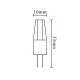 LED IZZÓ 1,5W-G4/SMD/4000K