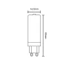 LED IZZÓ 4W-G9/COB/4000K