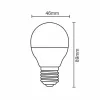 LED IZZÓ 8W-G45/E27/SMD/4000K