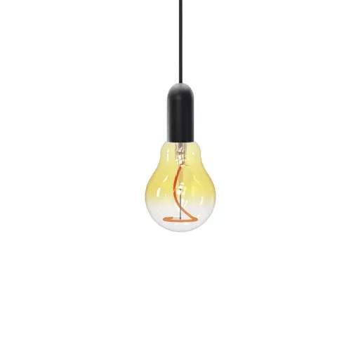 DESIGN LED IZZÓ FILAMENT SHAPE SÁRGA 4W-A60/E27/1800K