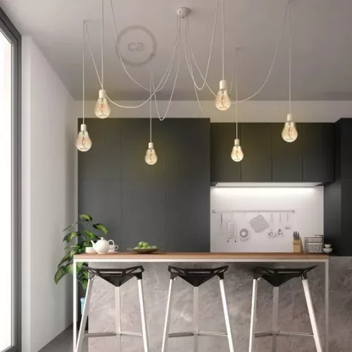 DESIGN LED IZZÓ FILAMENT SHAPE BARNA 4W-A60/E27/1800K