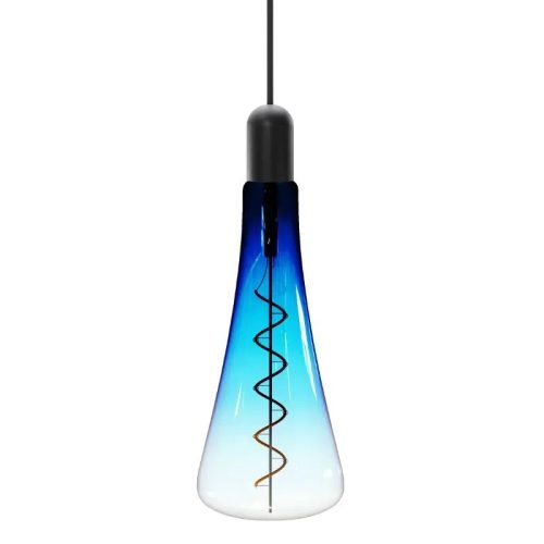 DESIGN LED IZZÓ FILAMENT SHAPE KÉK 5W-T110/E27/1800K