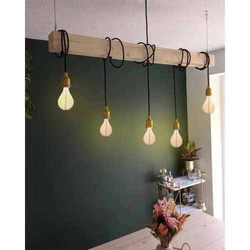 DESIGN LED IZZÓ FILAMENT SPIRÁL VINTAGE 4W-A165/E27/2000K