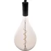 DESIGN LED IZZÓ FILAMENT SPIRÁL SMOKE 4W-A165/E27/2000K