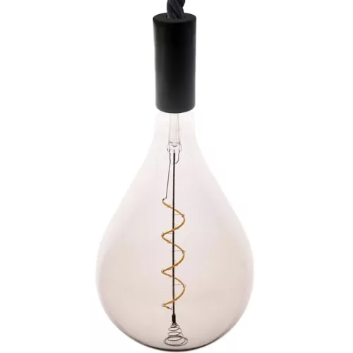 DESIGN LED IZZÓ FILAMENT SPIRÁL SMOKE 4W-A165/E27/2000K