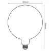 DESIGN LED IZZÓ FILAMENT SPIRÁL SMOKE 4W-G200/E27/2000K