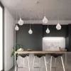 DESIGN LED IZZÓ FILAMENT BUMPED SMOKE 4W-G125/E27/2000K
