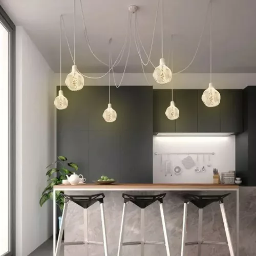 DESIGN LED IZZÓ FILAMENT BUMPED SMOKE 4W-G125/E27/2000K