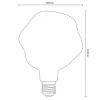 DESIGN LED IZZÓ FILAMENT BUMPED SMOKE 4W-G125/E27/2000K