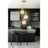 DESIGN LED IZZÓ FILAMENT SPIRÁL SZÜRKE/RÓZSASZÍN 4W-G125/E27/2000K