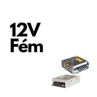12V fém házas