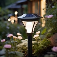 Napelemes kerti világítás