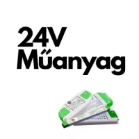 24V műanyag házas