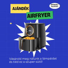 Ajándék Airfryer akció részletei