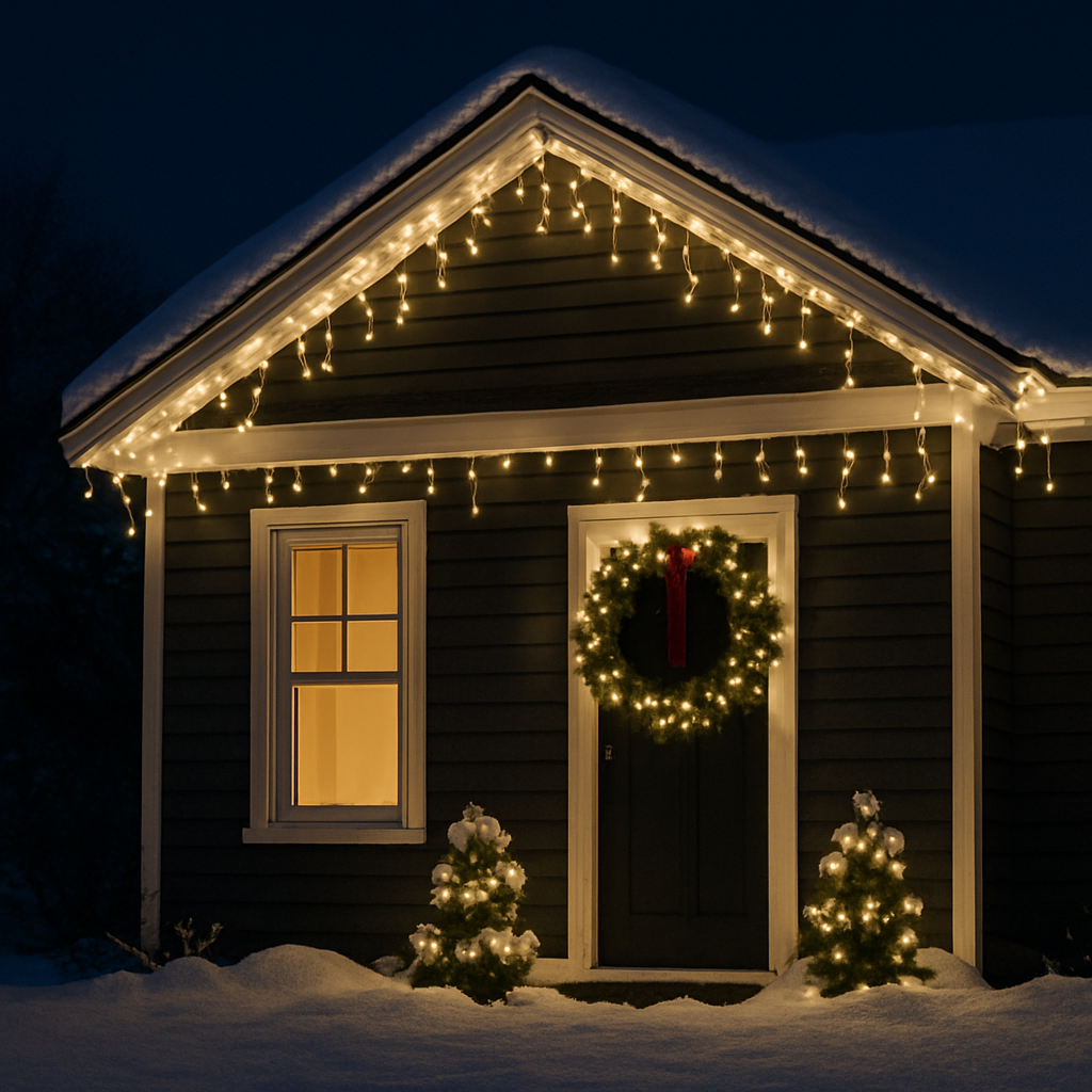 Karácsonyi díszvilágítás biztonságosan