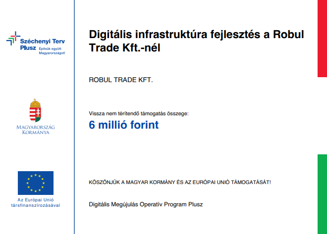 Digitális Infrastruktúra fejlesztés